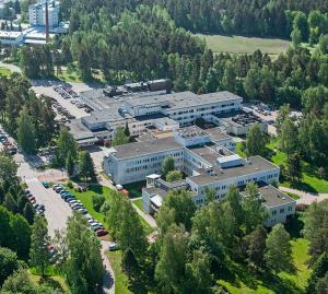 Ilmakuva Tyks Vakka-Suomen sairaalasta.