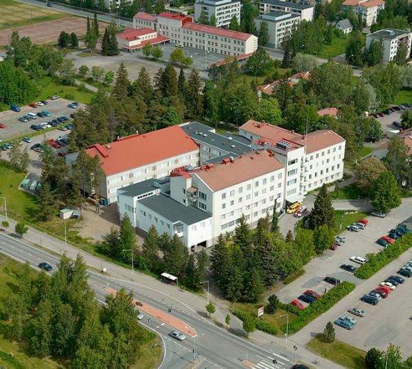 Ilmakuva Tyks Loimaan sairaalasta.